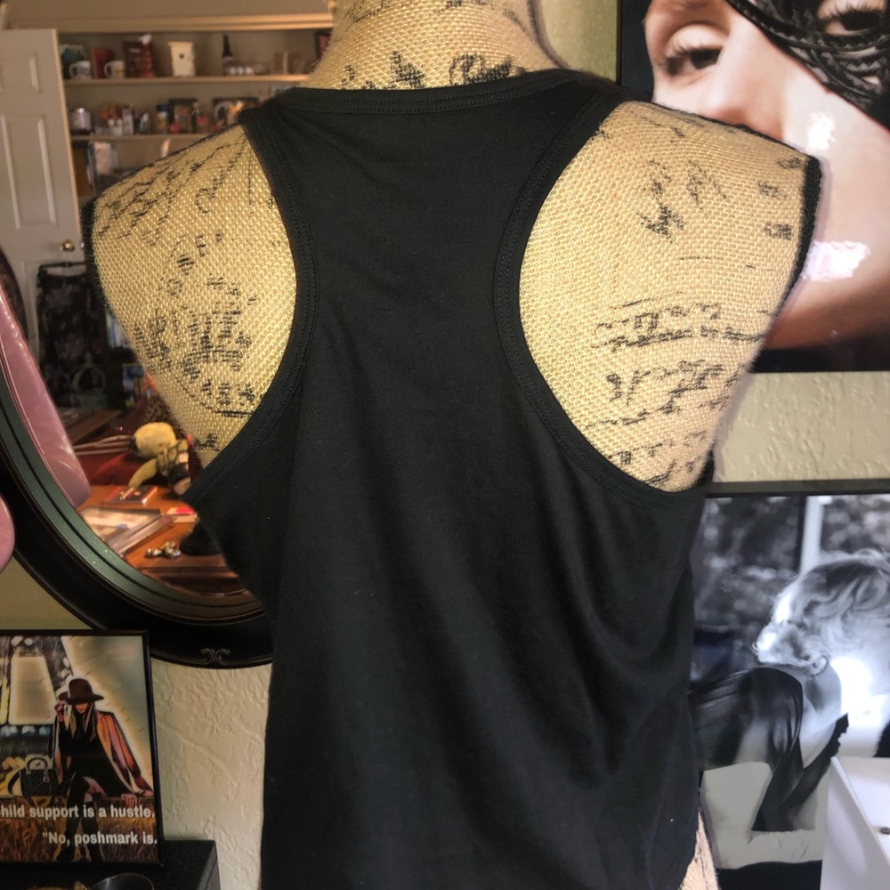 -GIFTED-AC/DC Razorback Tank Crop Top - Picture 4 of 6